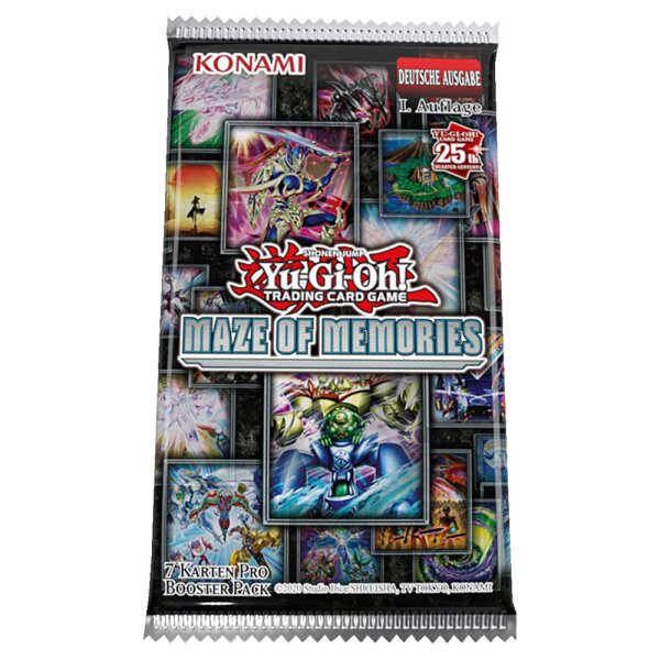 Yugioh - Maze of Memories - 1 Booster - Deutsch