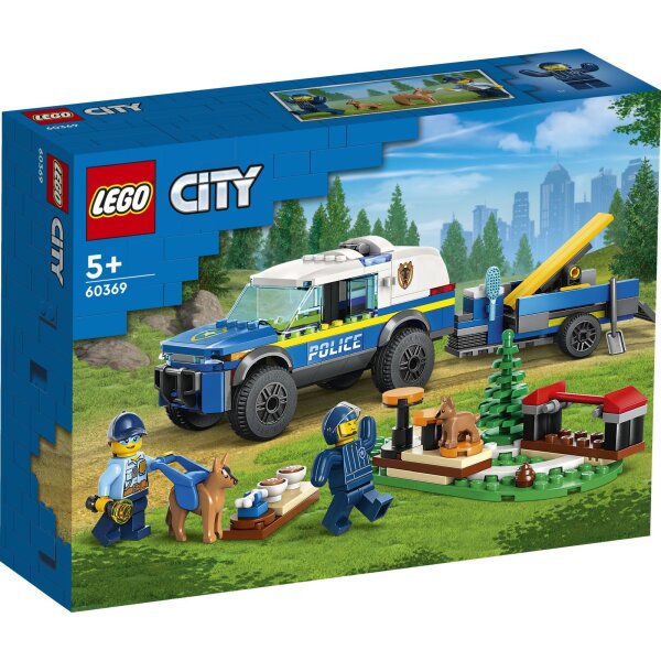 LEGO® City Polizei 60369 - Mobiles Polizeihunde-Training