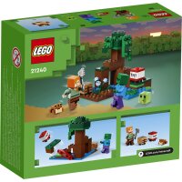 LEGO® Minecraft™ 21240 - Das Sumpfabenteuer