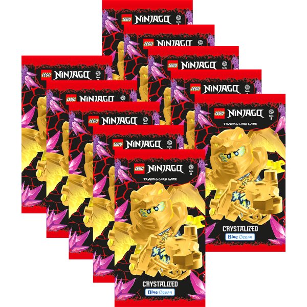 LEGO Ninjago Serie 8 Trading Cards - 10 Booster