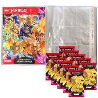 LEGO Ninjago Serie 8 Trading Cards - 1 Leere Sammelmappe...