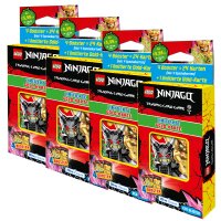 LEGO Ninjago Serie 8 Trading Cards - Alle 4 verschiedenen...