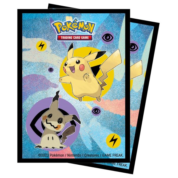 Pikachu & Mimikyu Card Protector - Sleeves / Hüllen - 65 STK