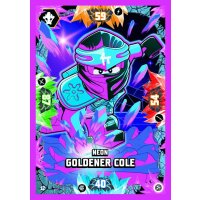 12 - Neon Goldener Cole - Neon Karte - Serie 8