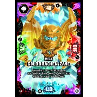 14 - Mega Golddrachen-Zane - Mega Karte - Serie 8