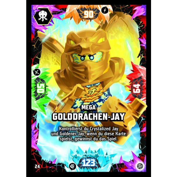 24 - Mega Golddrachen-Jay - Mega Karte - Serie 8