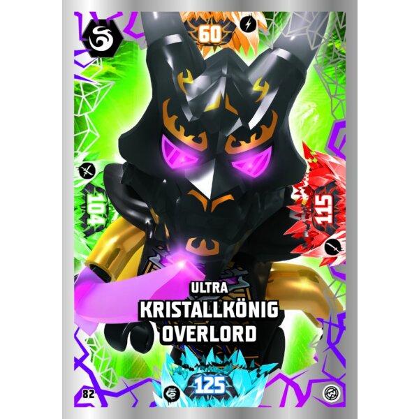 82 - Ultra Kristallkönig Overlord - Ultra Karte - Serie 8