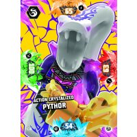 130 - Action Crystalized Pythor - Foil Karte - Serie 8