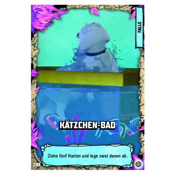 204 - Kätzchen-Bad - Fallenkarte - Serie 8