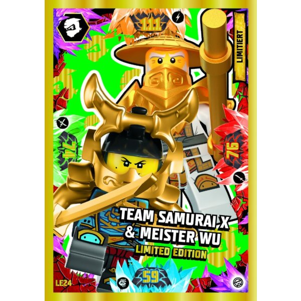 LE24 - Team Sumrai X & Meister Wu - Limitierte Karte - Serie 8