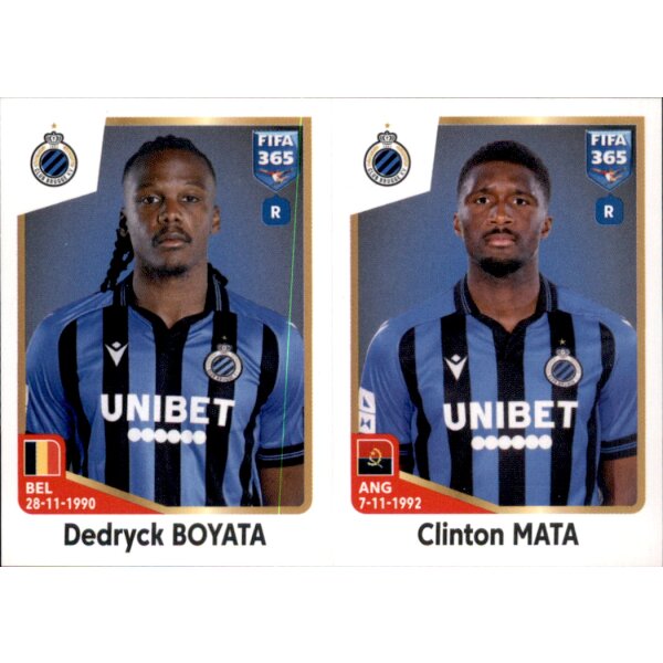 Sticker 24 Dedryck Boyata/Clinton Mata