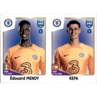 Sticker 54 edouard Mendy/Kepa