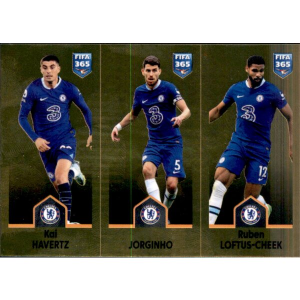 Sticker 59 Kai Havertz/Jorginho/Ruben Loftus-Cheek