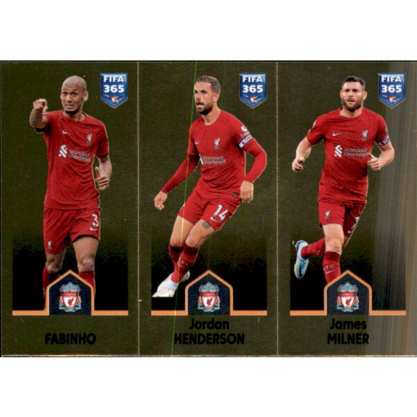 Sticker 75 Fabinho/Jordan Henderson/James Milner