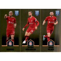 Sticker 75 Fabinho/Jordan Henderson/James Milner