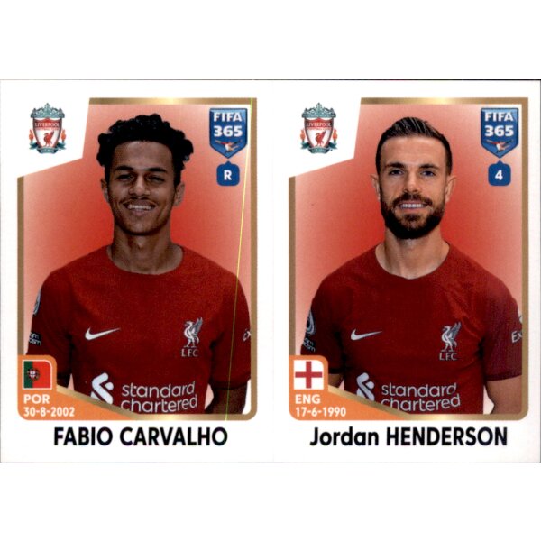 Sticker 77 Fabio Carvalho/Jordan Henderson