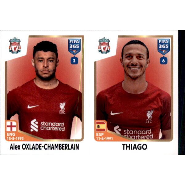 Sticker 79 Alex Oxlade-Chamberlain/Thiago