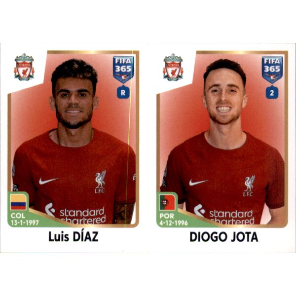 Sticker 80 Luis Diaz/Diogo Jota