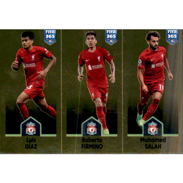 Sticker 81 Luis Diaz/Roberto Firmino/Mohamed Salah