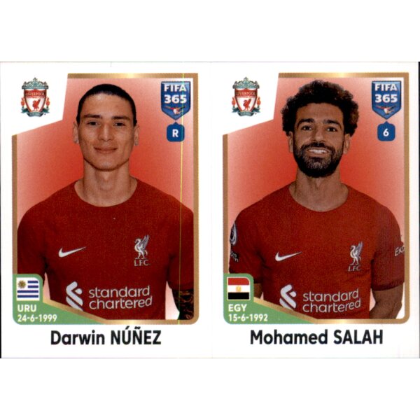 Sticker 83 Darwin Nunez/Mohamed Salah