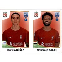 Sticker 83 Darwin Nunez/Mohamed Salah