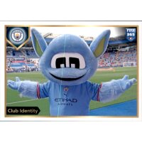 Sticker 84 Club Identity Manchester City