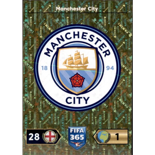 Sticker 92 Logo Manchester City