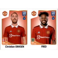 Sticker 110 Christian Eriksen/Fred