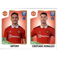 Sticker 112 Antony/Cristiano Ronaldo
