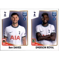 Sticker 120 Ben Davies/Emerson Royal