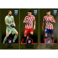 Sticker 135 Jan Oblak/Jose Maria Gimenez/Nahuel Molina