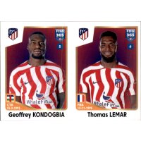 Sticker 142 Geoffrey Kondogbia/Thomas Lemar