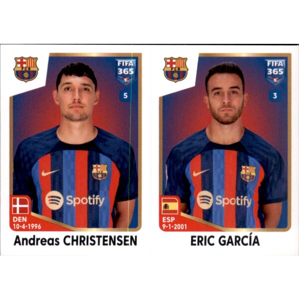 Sticker 153 Andreas Christensen/Eric Garcia