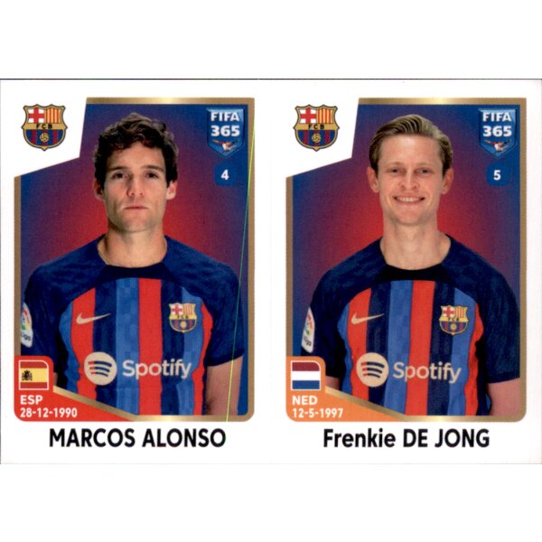 Sticker 157 Marcos Alonso/Frenkie de Jong