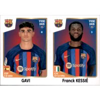 Sticker 158 Gavi/Franck Kessie