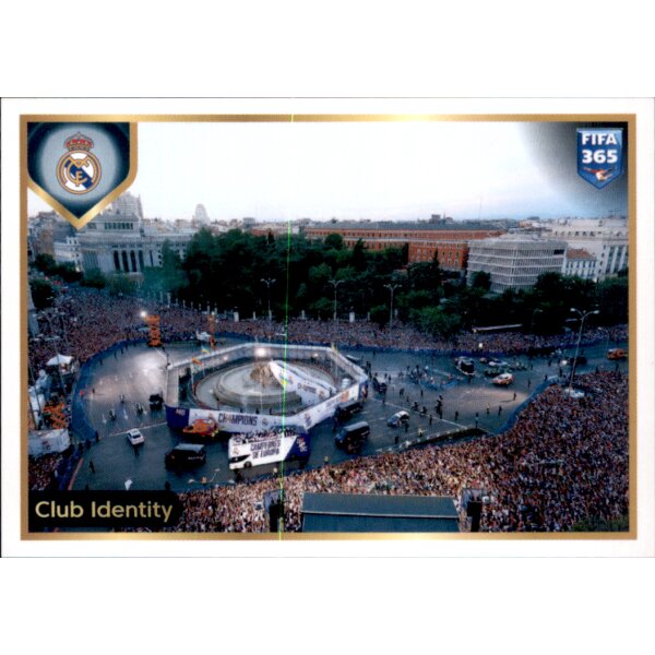 Sticker 164 Club Identity Real Madrid