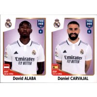 Sticker 168 David Alaba/Daniel Carvajal