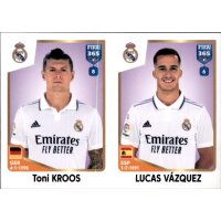 Sticker 174 Toni Kroos/Lucas Vazquez