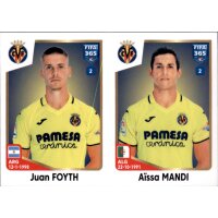 Sticker 185 Juan Foyth/Aissa Mandi