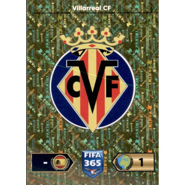 Sticker 188 Logo Villarreal CF