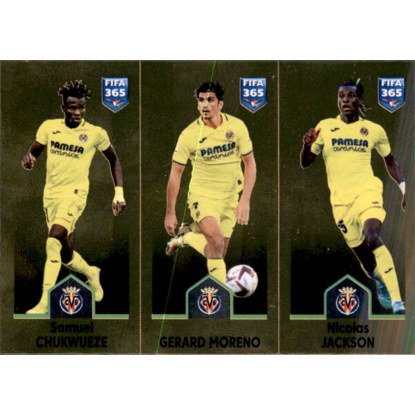 Sticker 193 Samuel Chukwueze/Gerard Moreno/Nicolas Jackson