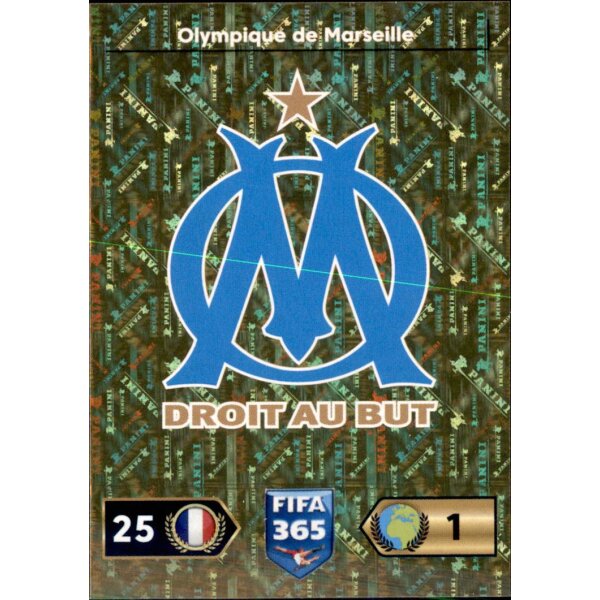 Sticker 204 Logo Olympique Marseille