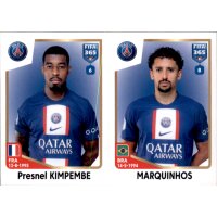 Sticker 217 Presnel Kimpembe/Marquinhos