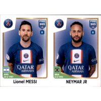 Sticker 227 Lionel Messi/Neymar Jr