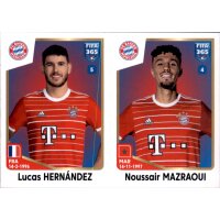 Sticker 233 Lucas Hernandez/Noussair Mazraoui