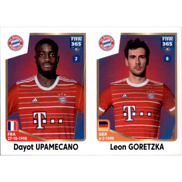 Sticker 237 Dayot Upamecano/Leon Goretzka