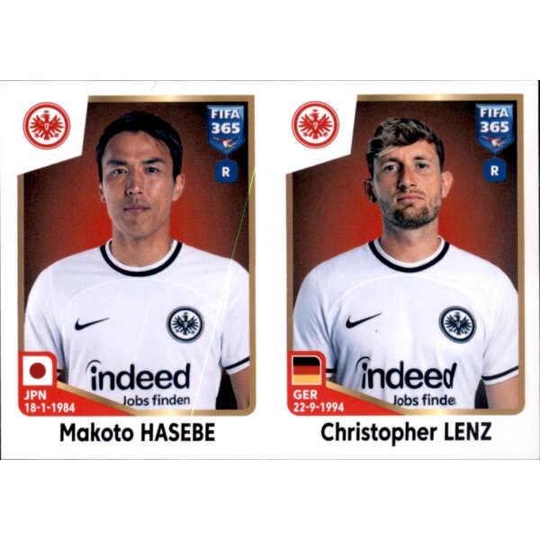 Sticker 248 Makoto Hasebe/Christopher Lenz