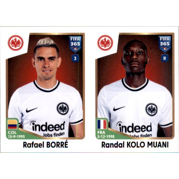 Sticker 259 Rafael Borre/Randal Kolo Muani