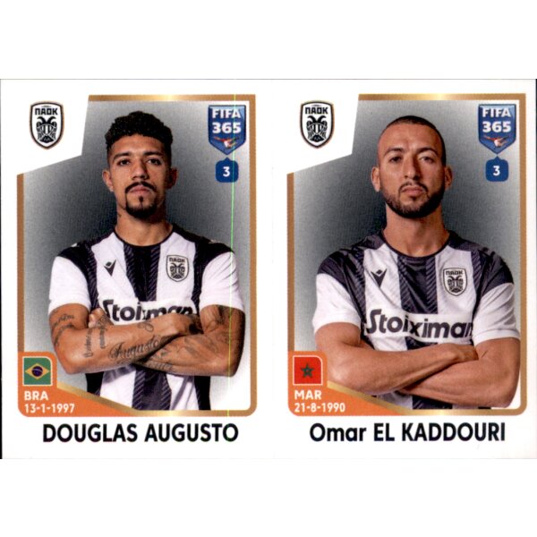 Sticker 286 Douglas Augusto/Omar El Kaddouri