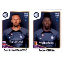 Sticker 294 Samir Handanovic/Andre Onana